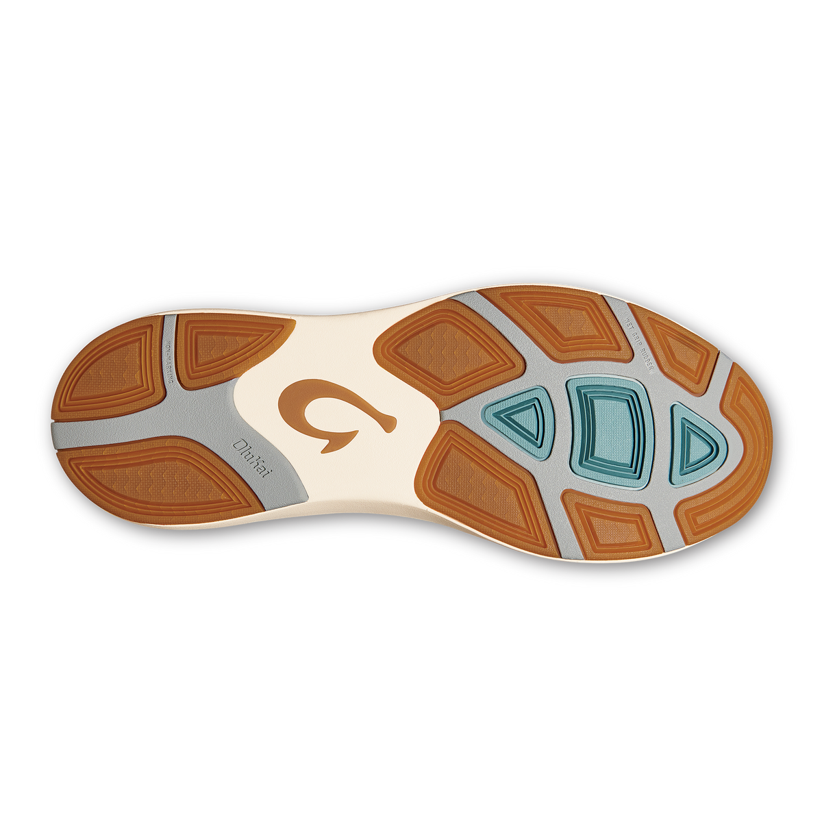 OluKai Mio Lī Men's Athletic Shoes - Mist Grey / Poi