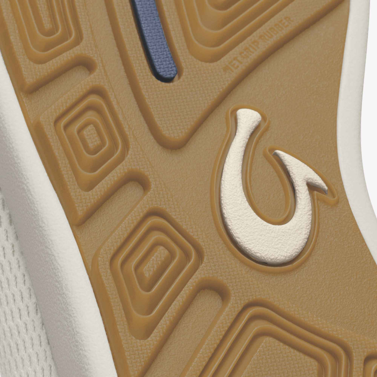 OluKai Moku Slip-on - White Sand / Trench Blue