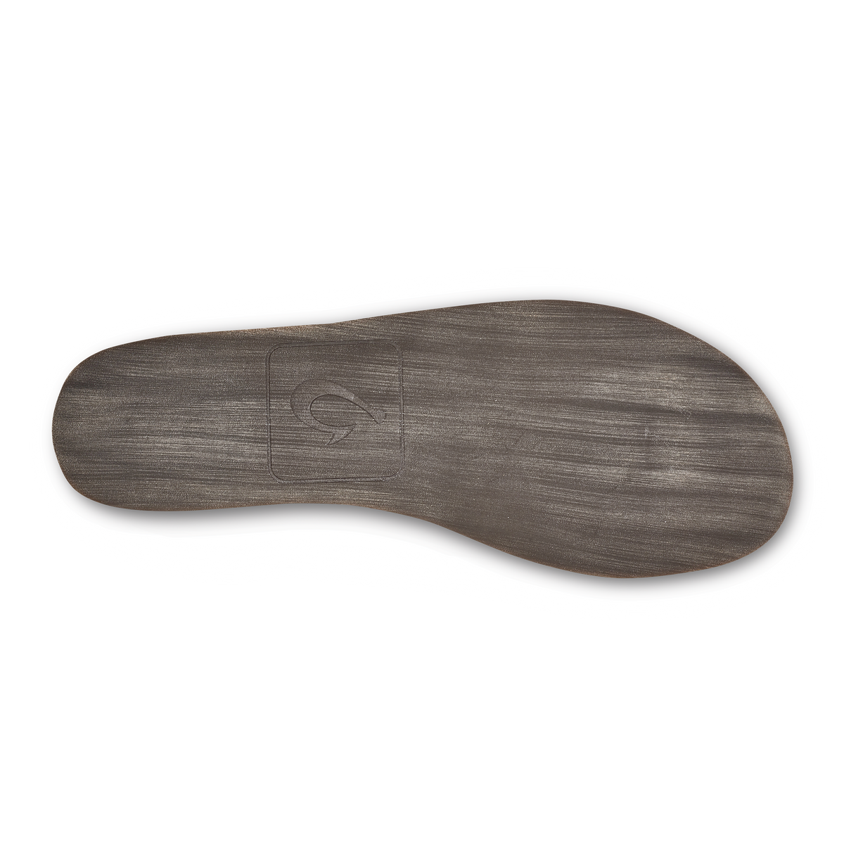 OluKai Moloā Men's Leather Slippers - Toffee / Dark Wood