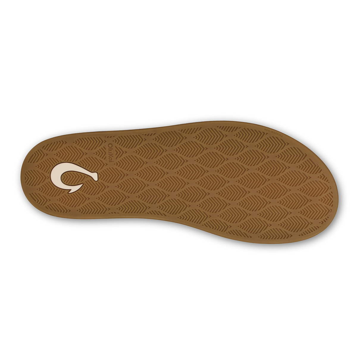 OluKai Hāmani Hulu Men’s Wool Mule Slippers - Oatmeal