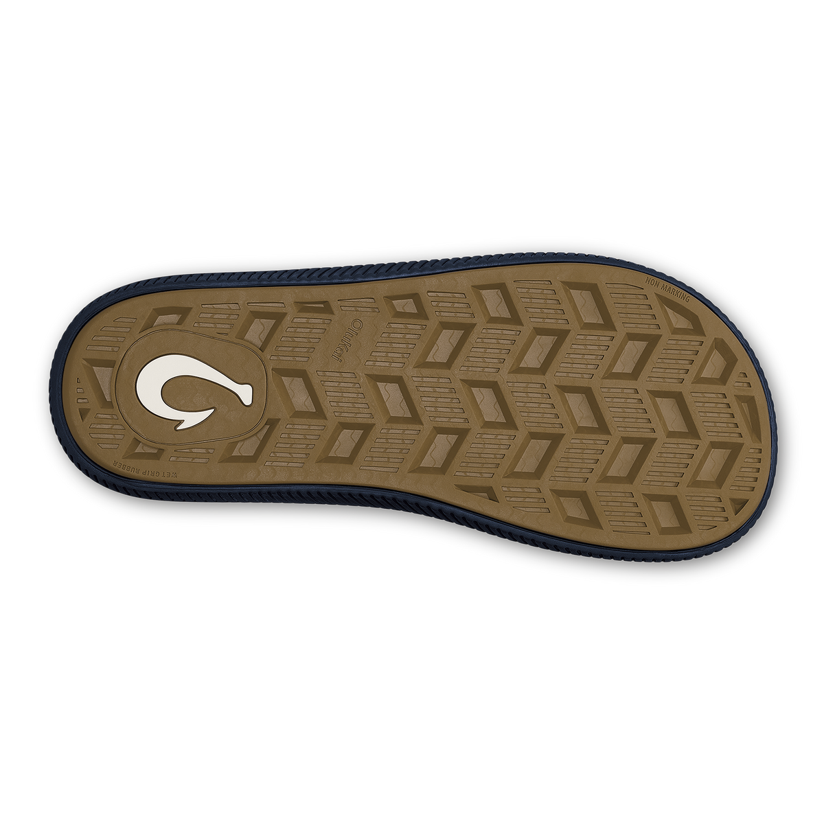 OluKai Ulele Men's Beach Sandals - Ash