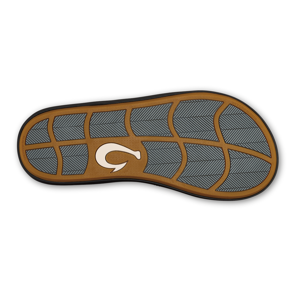OluKai Ki‘i Men’s Water Ready Beach Sandals - Rock / Lava Rock