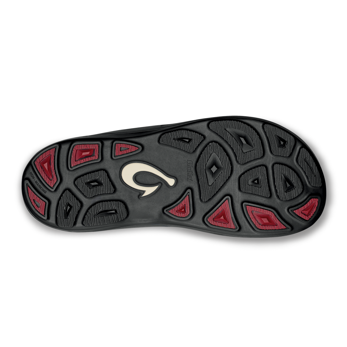 OluKai Kīpī Men’s Comfortable Beach Sandals - Dark Shadow