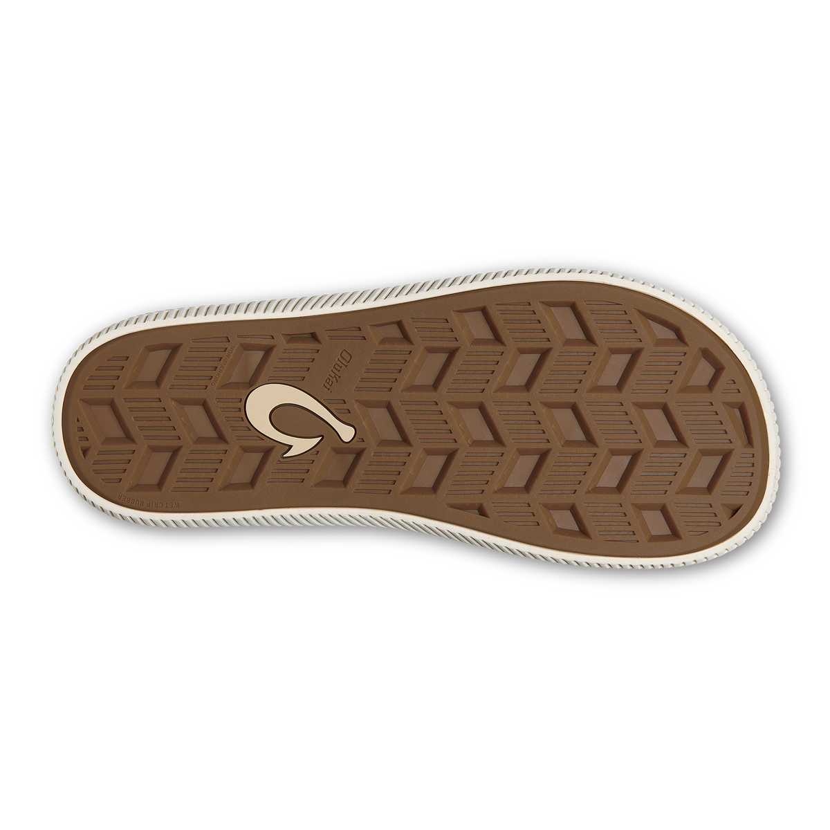 OluKai Ulele Men's Beach Sandals - Slate Blue / Charcoal