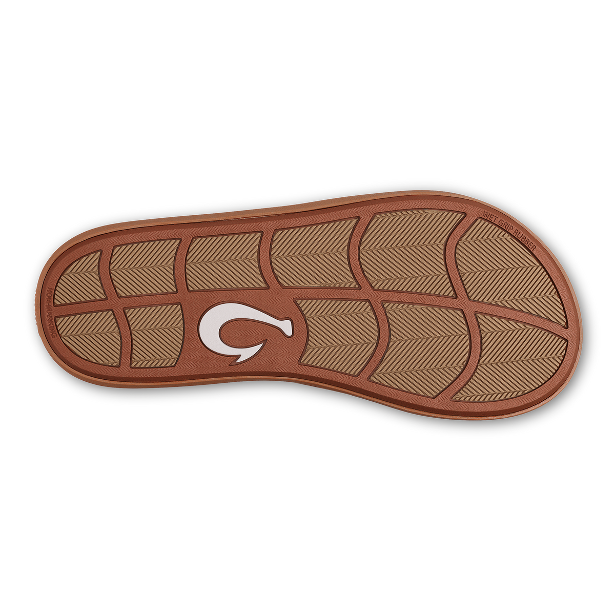 OluKai Pili Men’s Waterproof Leather Sandals - Fox