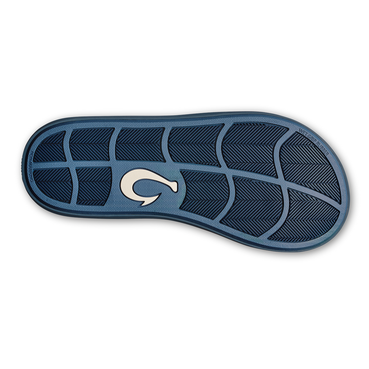 OluKai Pili Men’s Waterproof Leather Sandals - Blue Fog / Coastal Blue