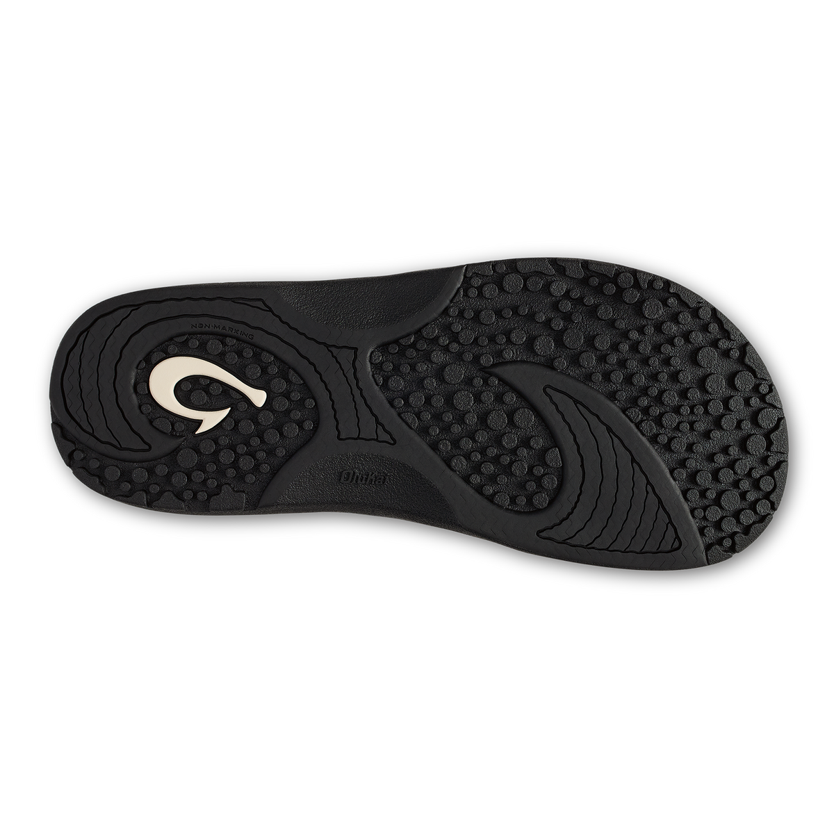 OluKai Nalu Slide - Rock / Black