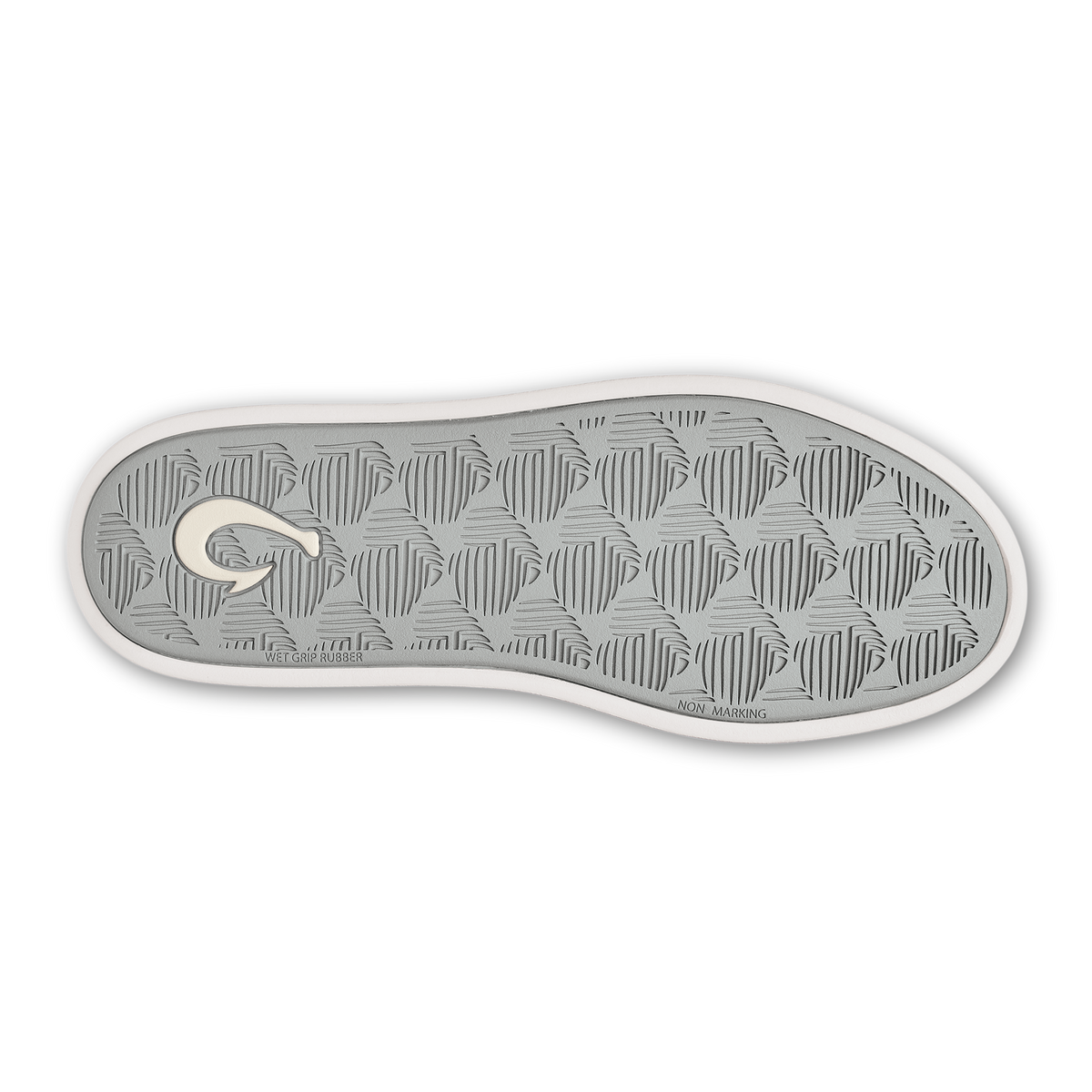 OluKai Pehuea Lī ‘Ili Women's Leather Sneakers - Ash