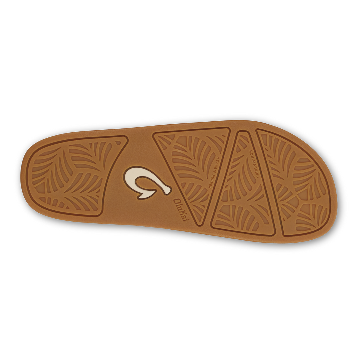 OluKai Hō‘ala Slide Women’s Slide Slipper Sandals - Tan / Puka