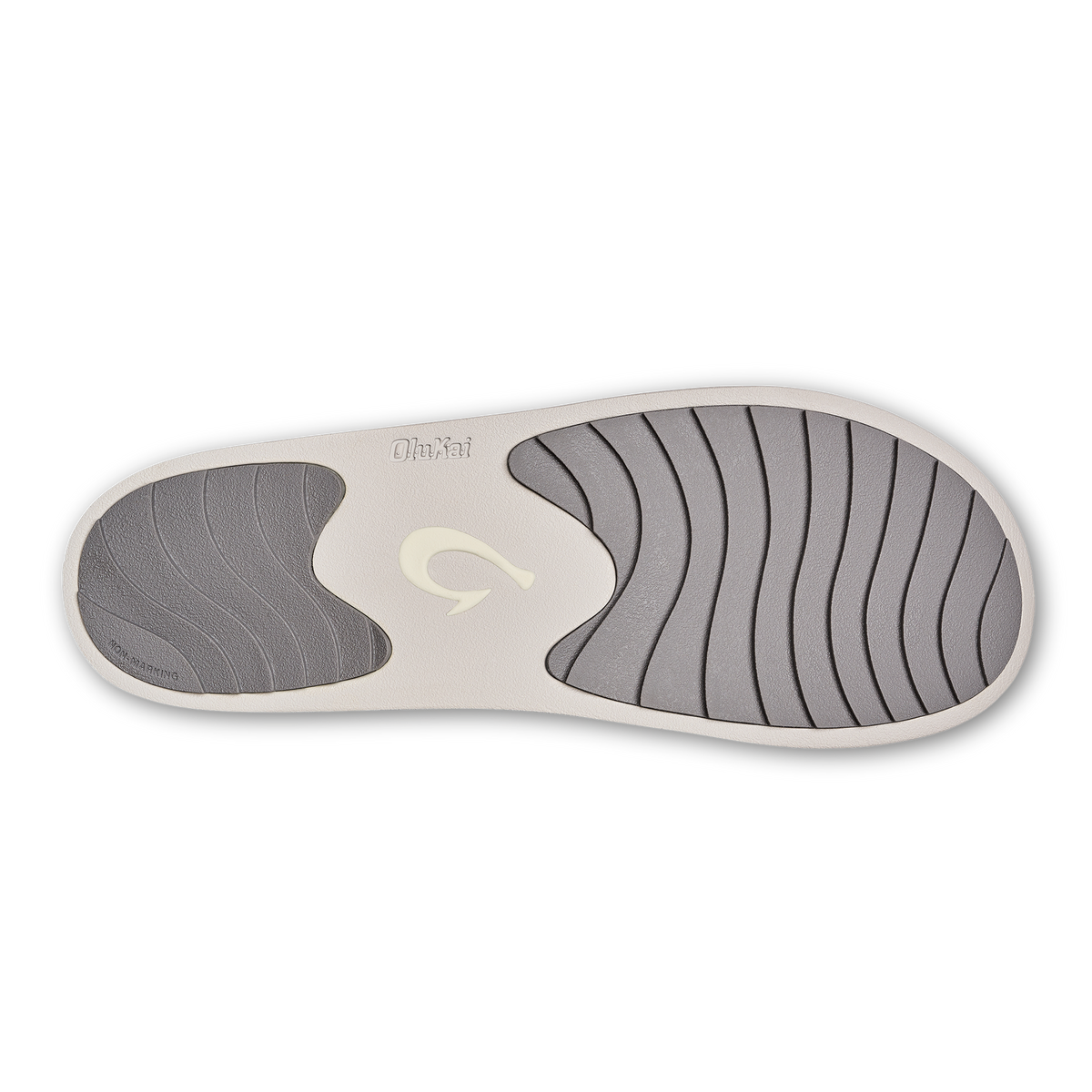 OluKai Ku‘i Women’s Fuzzy Slip-On Slippers - Fog