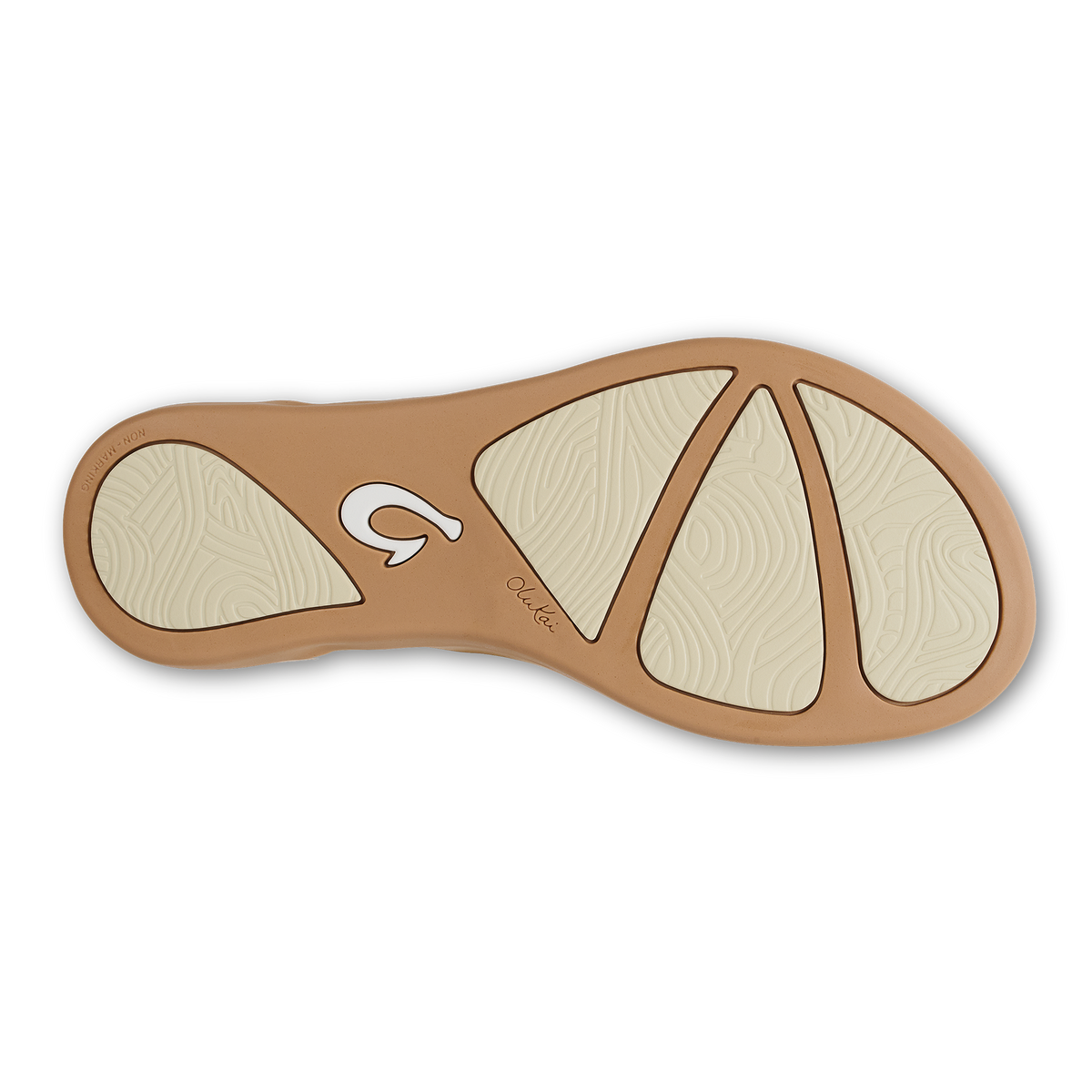 OluKai Ho‘opio Malua - Bright White / Warm Sand