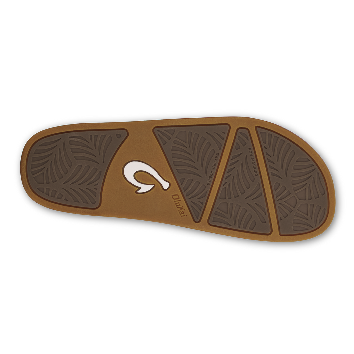OluKai Kipe‘a ‘Olu Women‘s Slide Sandals - Puka / Tan