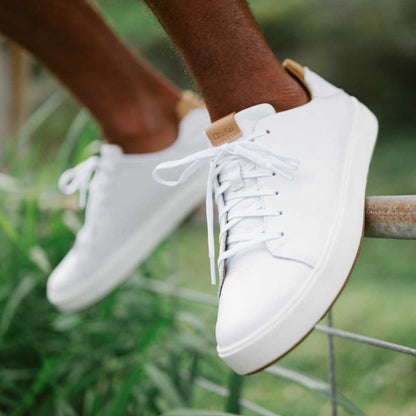 OluKai Lae‘ahi Lī ‘Ili Men's Leather Sneakers for Men