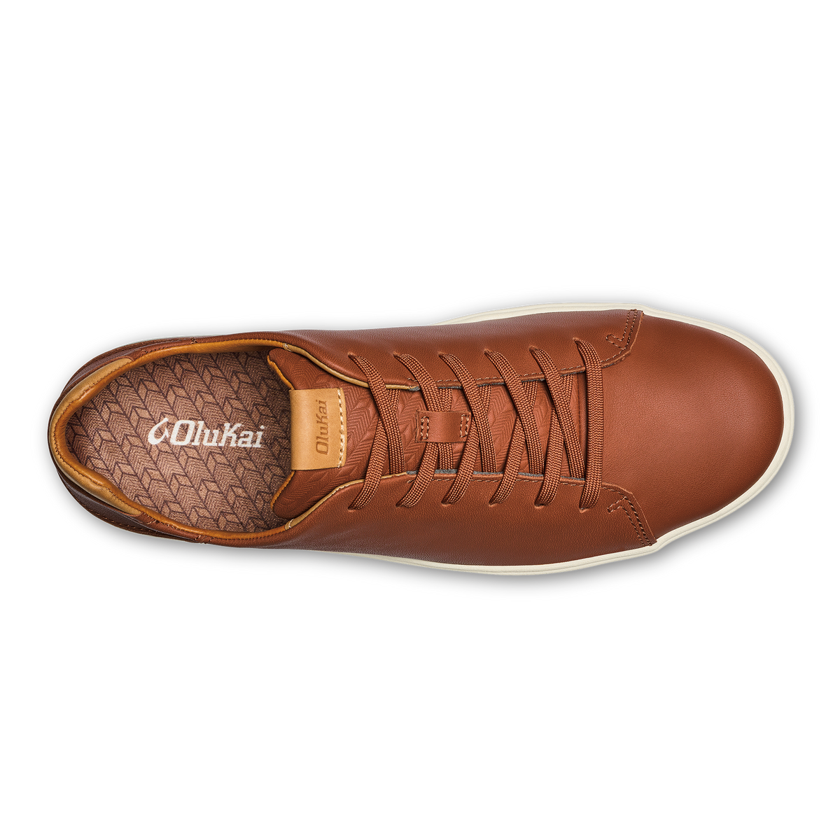 OluKai Lae‘ahi Lī ‘Ili Men's Leather Sneakers for Men