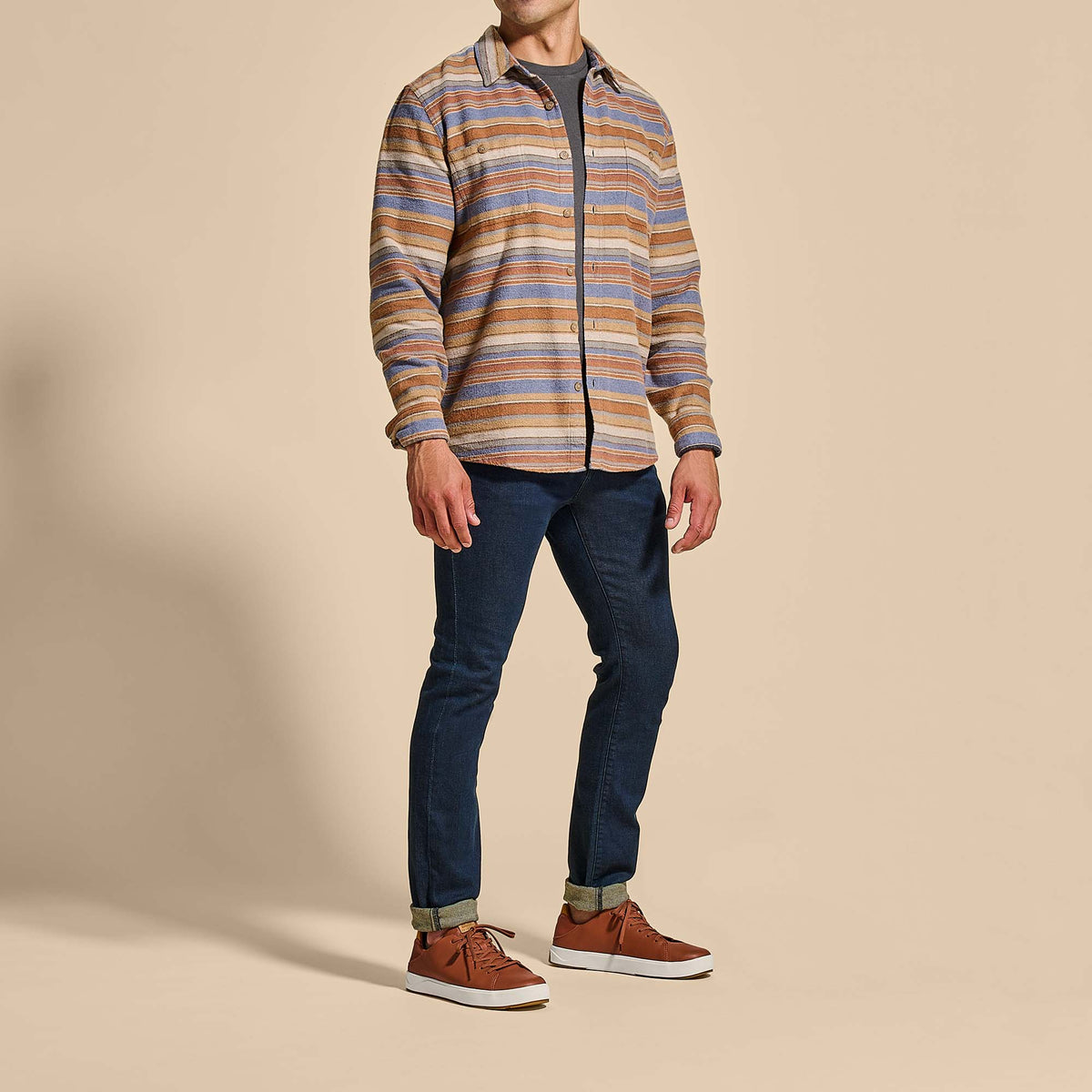 OluKai Lae‘ahi Lī ‘Ili Men's Leather Sneakers for Men