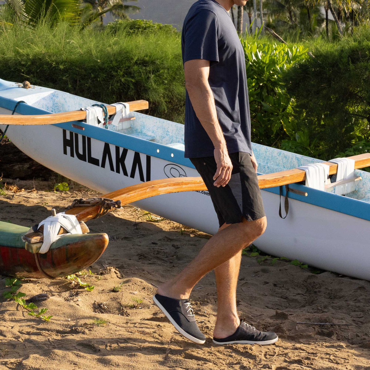 OluKai Nohea Moku Men's Boat Shoes for Men