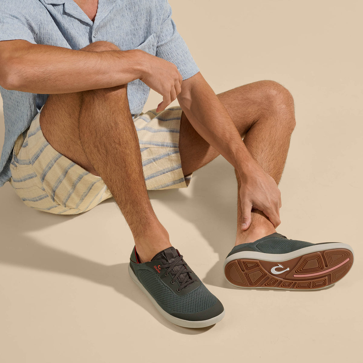 OluKai Moku Pae Men's Boat Shoes for Men