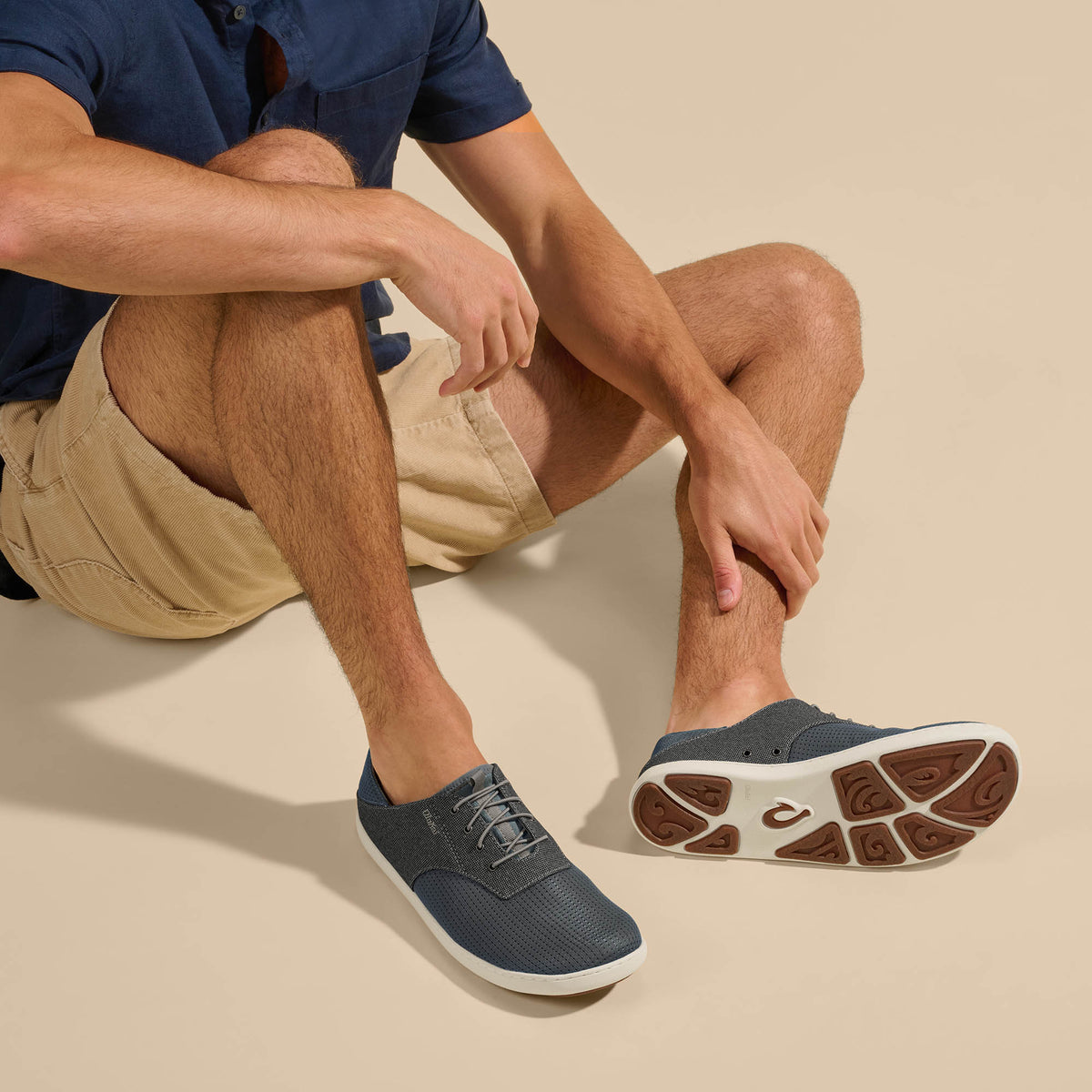 OluKai Nohea Moku Men's Boat Shoes for Men