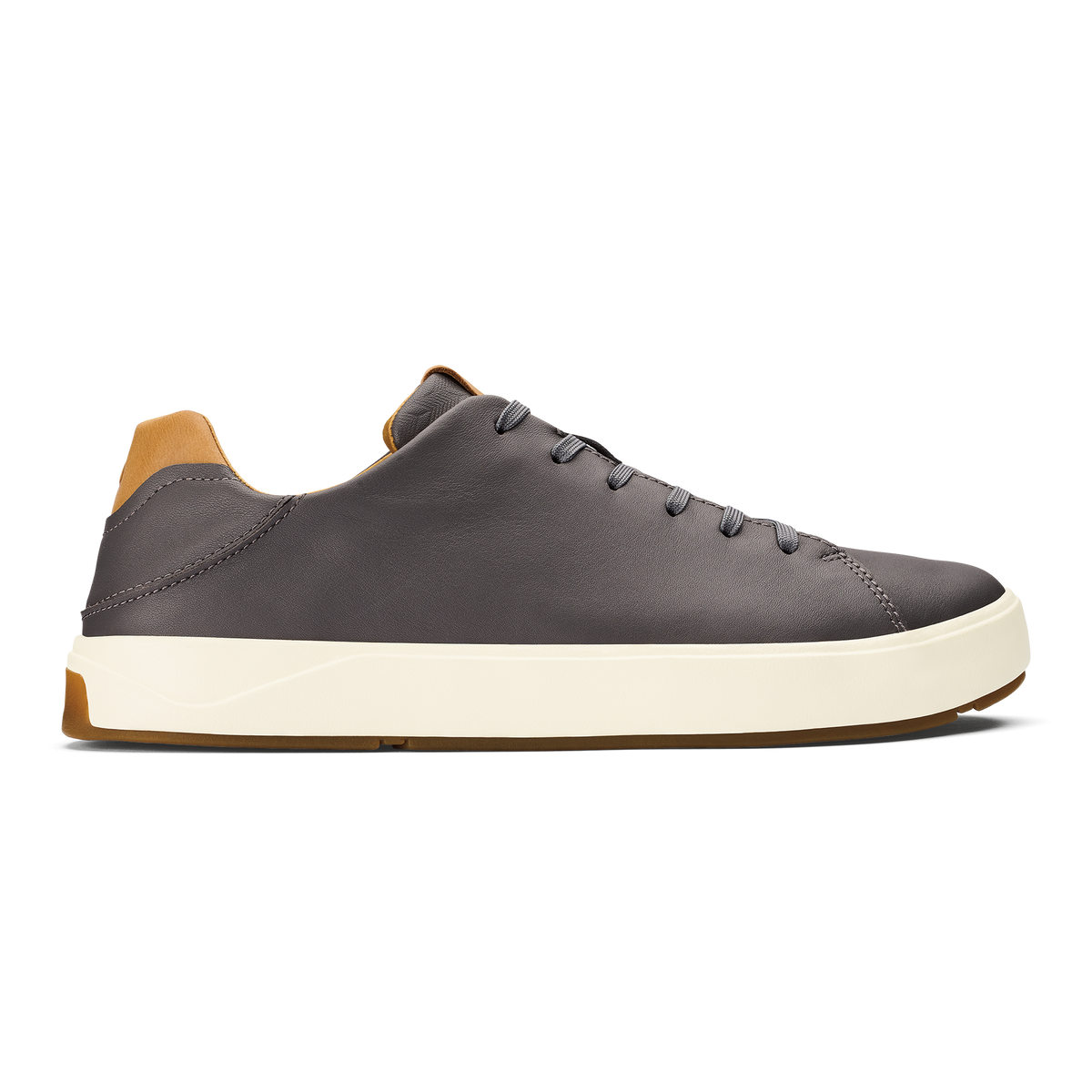 OluKai Lae‘ahi Lī ‘Ili Men's Leather Sneakers for Men