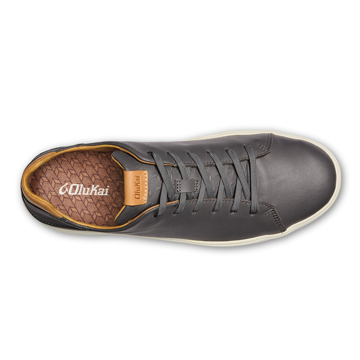 OluKai Lae‘ahi Lī ‘Ili Men's Leather Sneakers for Men