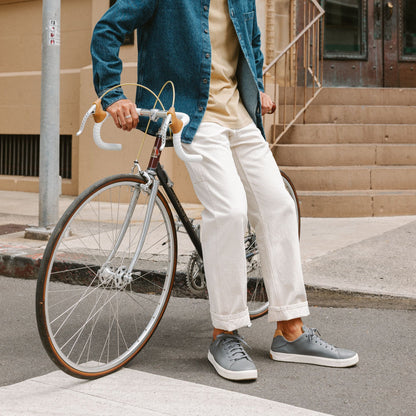 OluKai Lae‘ahi Lī ‘Ili Men's Leather Sneakers for Men