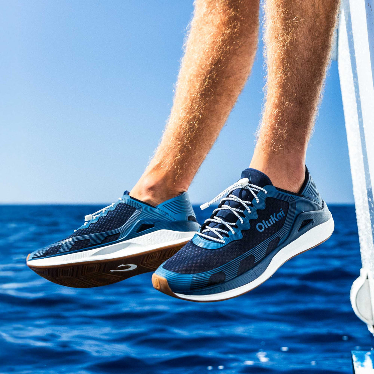 OluKai ‘Ahi Men’s Water Boat Shoes for Men