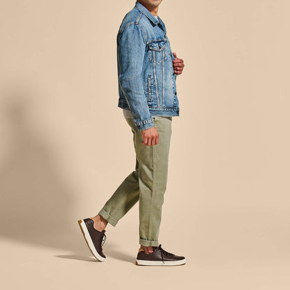 OluKai Lae‘ahi Lī ‘Ili Men's Leather Sneakers for Men