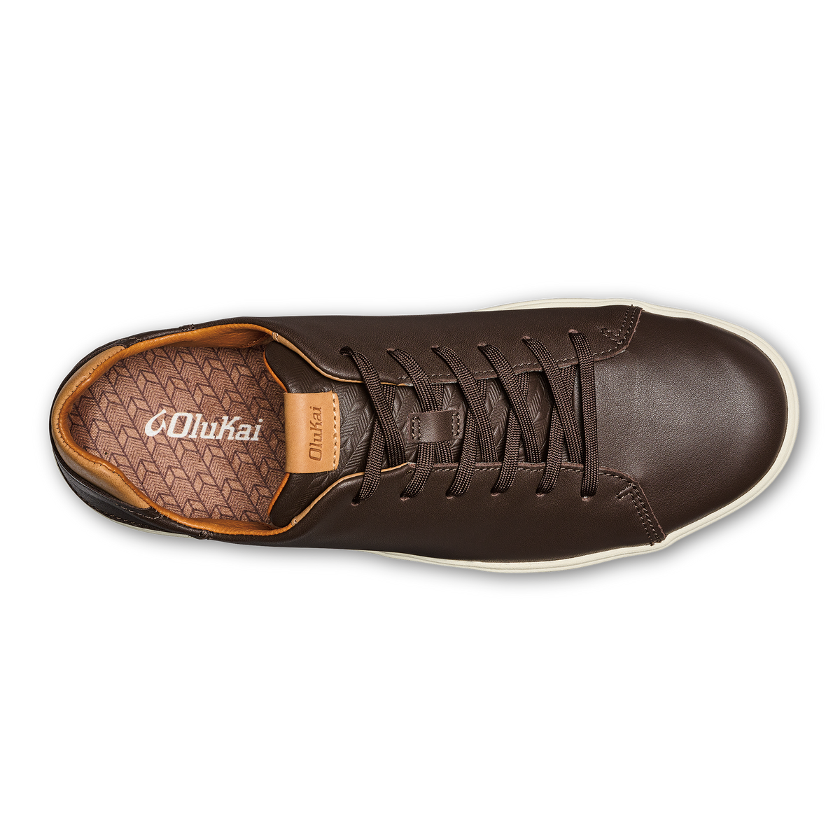 OluKai Lae‘ahi Lī ‘Ili Men's Leather Sneakers for Men