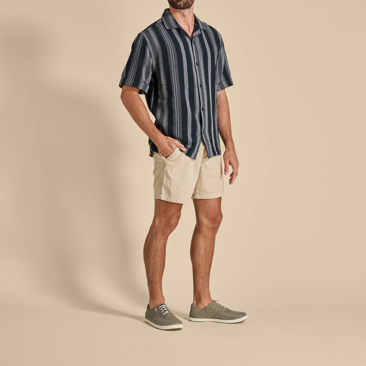 OluKai Nohea Moku Men's Boat Shoes for Men