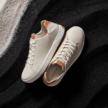 OluKai Lae‘ahi Lī ‘Ili Men's Leather Sneakers for Men