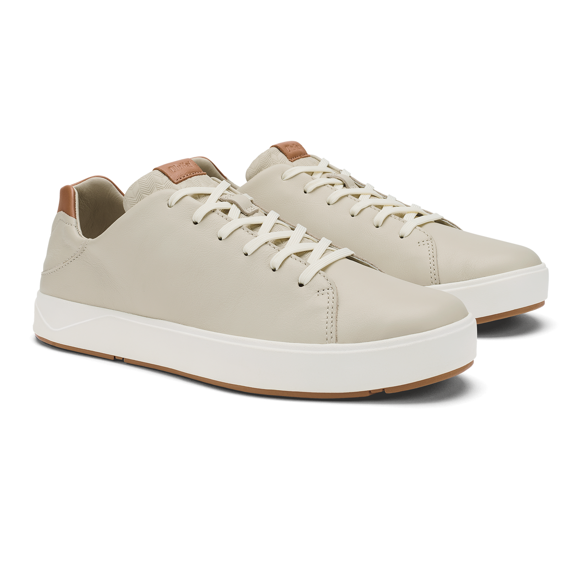 OluKai Lae‘ahi Lī ‘Ili Men's Leather Sneakers for Men