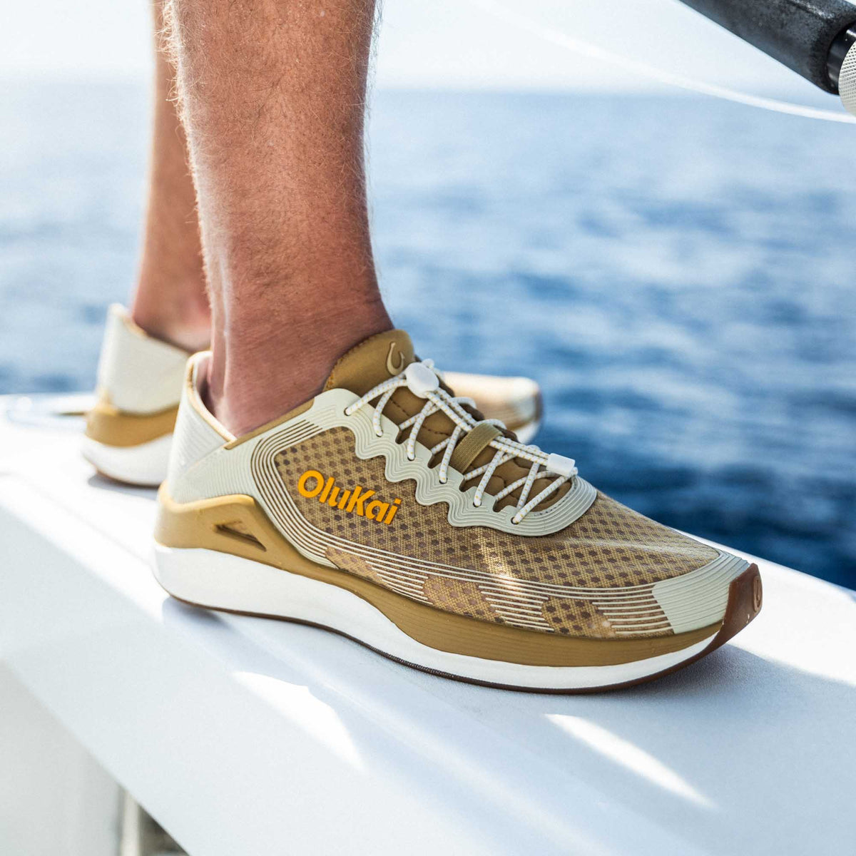 OluKai ‘Ahi Men’s Water Boat Shoes for Men