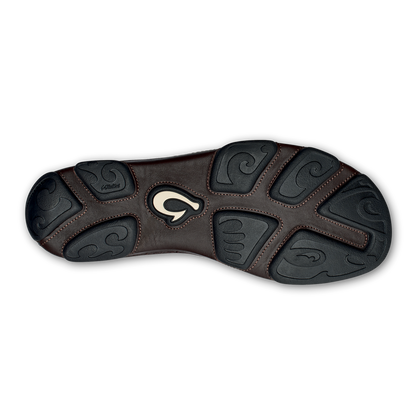 OluKai Moloā Men's Leather Slip On Shoes for Men
