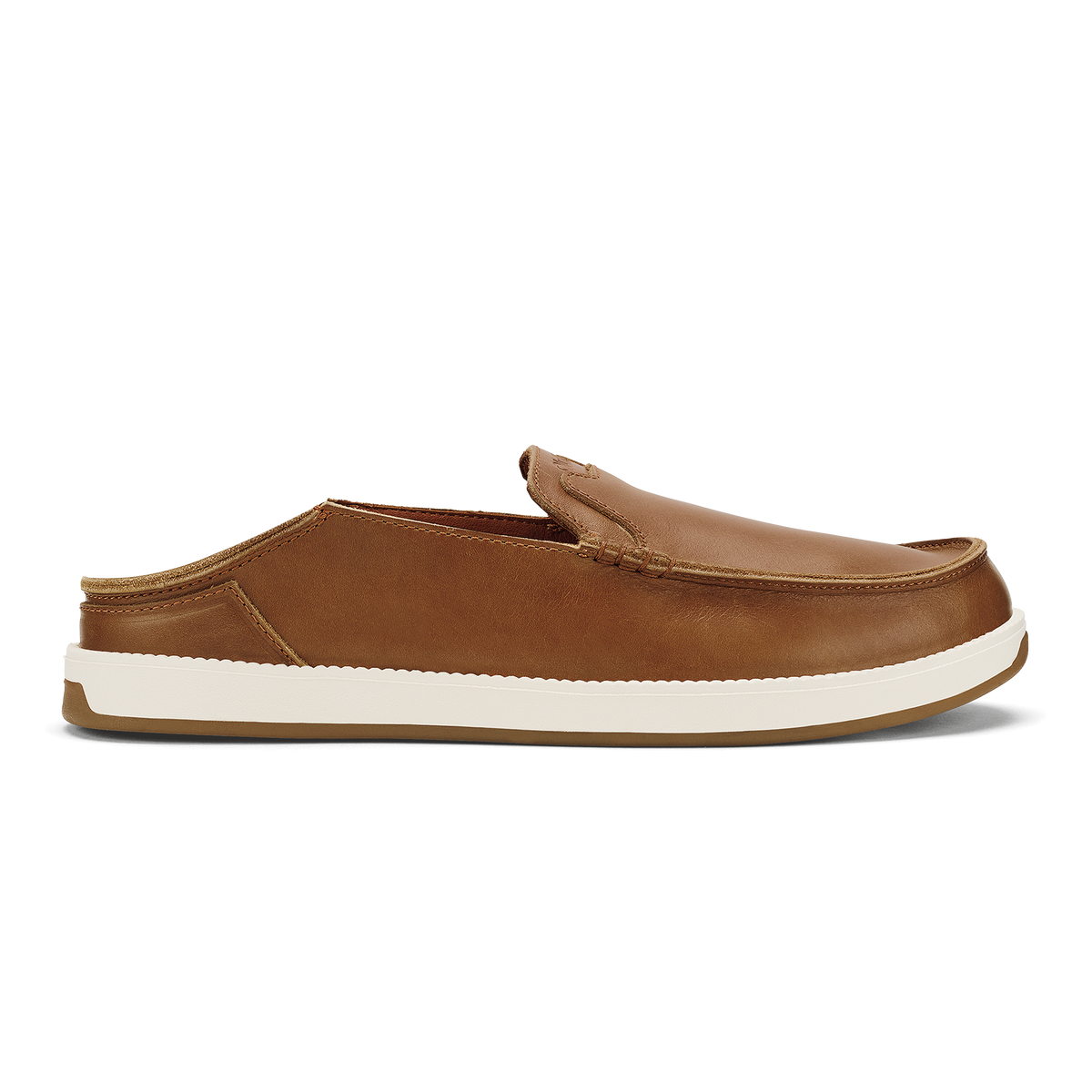 OluKai Kākaha Nia Men‘s Leather Slip-On Shoes for Men