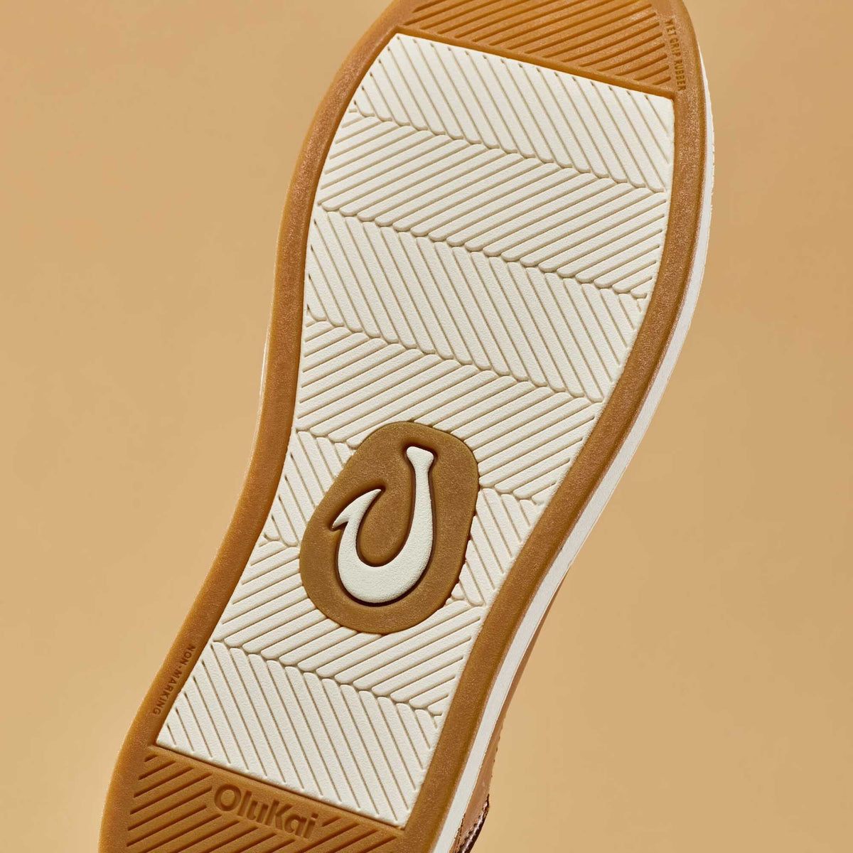 OluKai Kākaha Nia Men‘s Leather Slip-On Shoes for Men