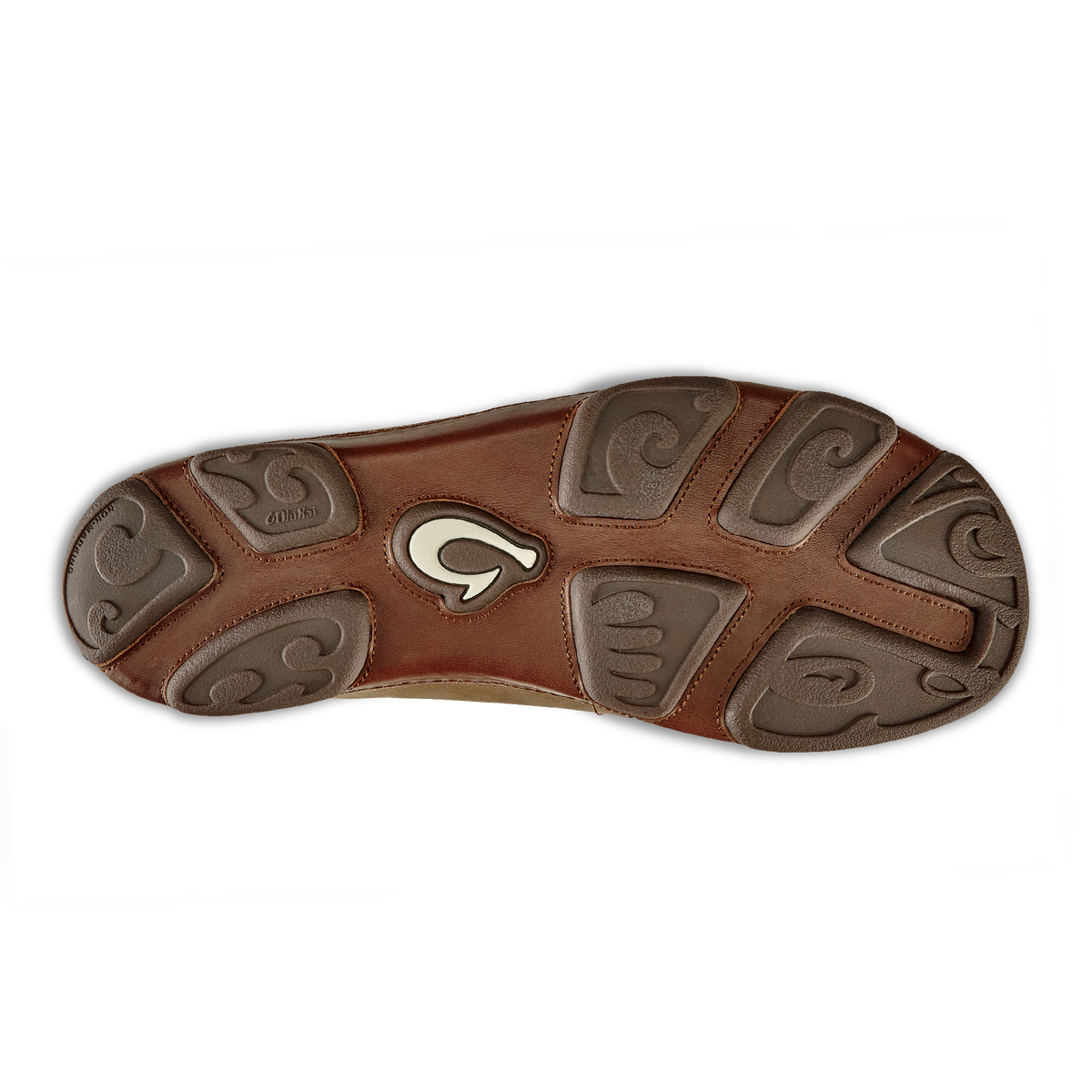 OluKai Moloā Men's Leather Slip On Shoes for Men