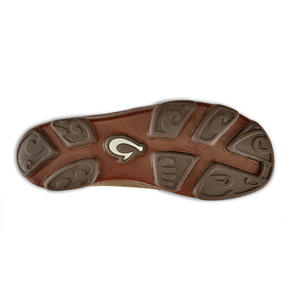 OluKai Moloā Men's Leather Slip On Shoes for Men