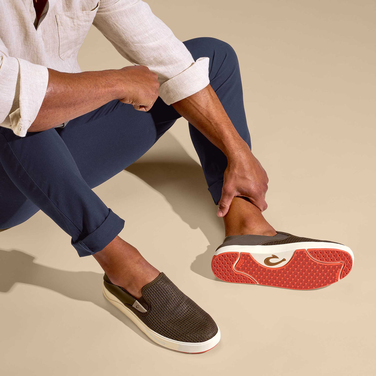 OluKai Lae‘ahi Men's Slip-On Sneakers for Men