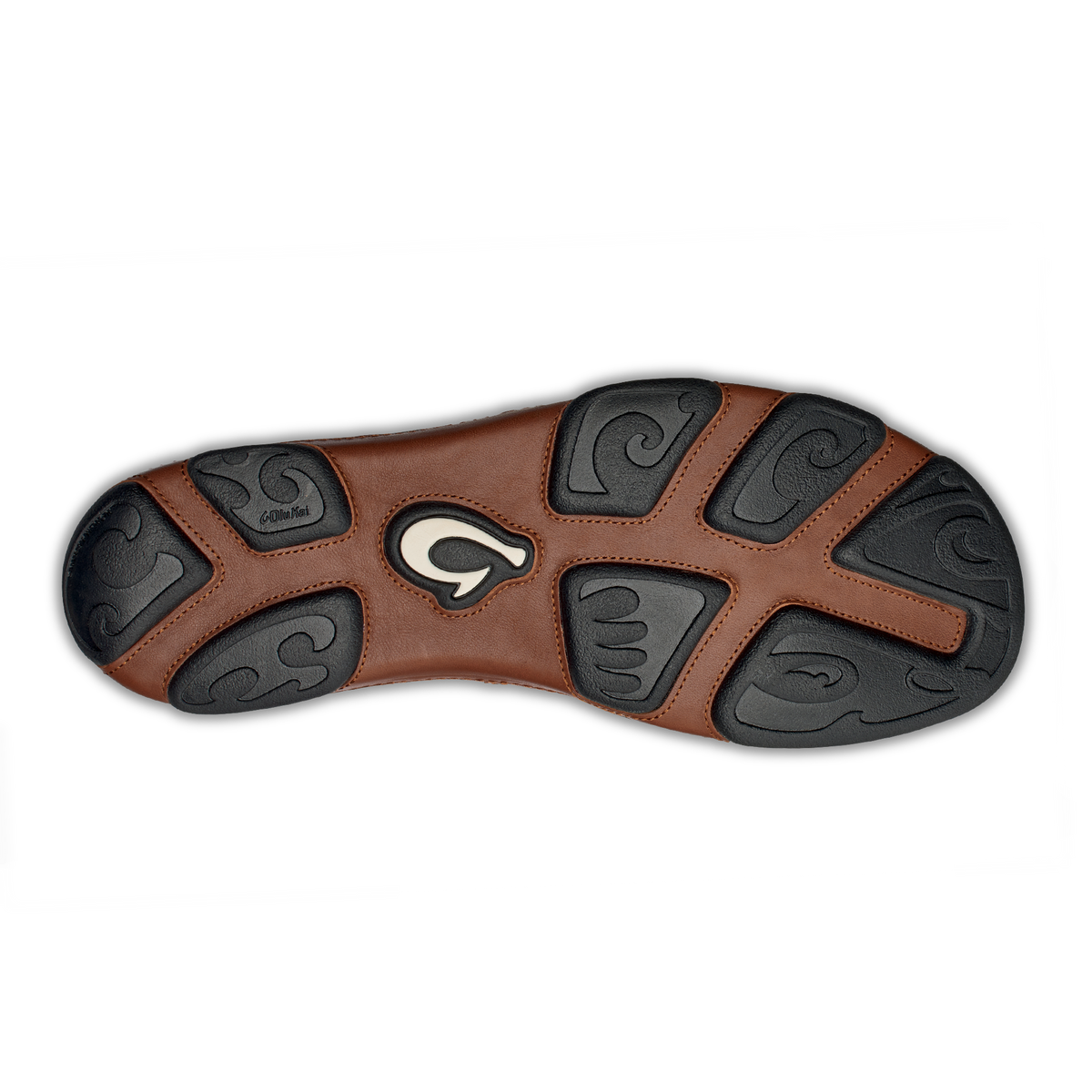 OluKai Moloā Men's Leather Slip On Shoes for Men