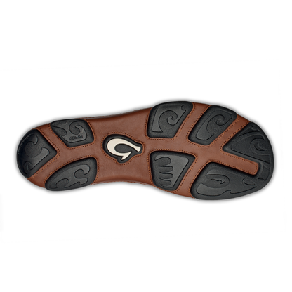 OluKai Moloā Men's Leather Slip On Shoes for Men