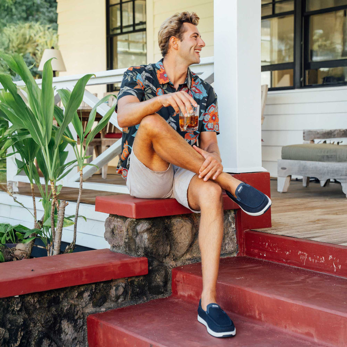 OluKai Kākaha Mesh Men‘s Slip-On Shoes for Men