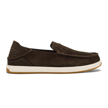 OluKai Kākaha Nia Men‘s Suede Slip-On Shoes for Men