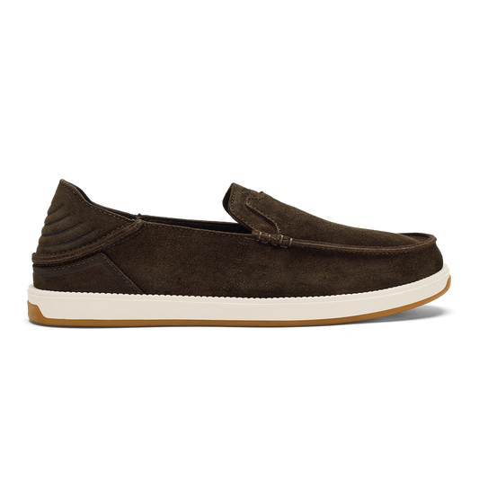 OluKai Kākaha Nia Men‘s Suede Slip-On Shoes for Men