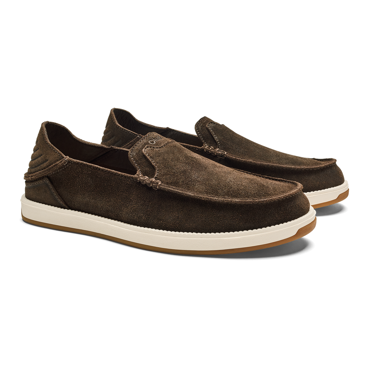 OluKai Kākaha Nia Men‘s Suede Slip-On Shoes for Men