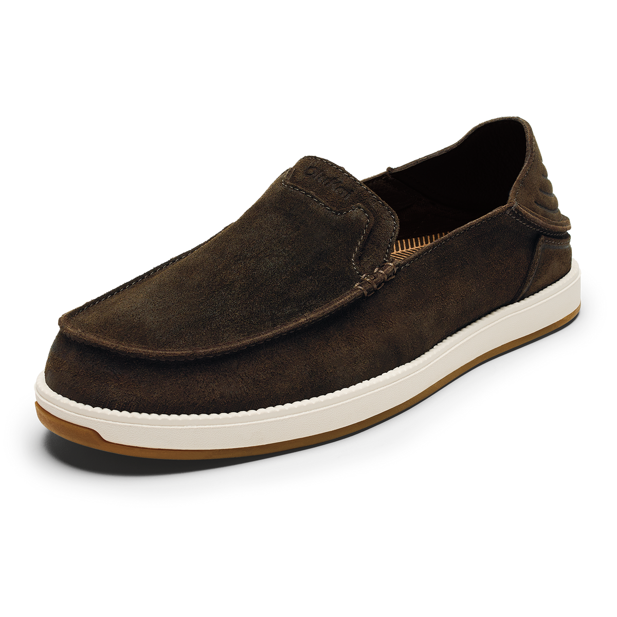 OluKai Kākaha Nia Men‘s Suede Slip-On Shoes for Men