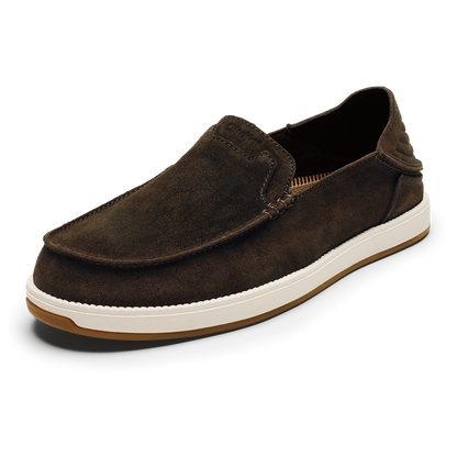 OluKai Kākaha Nia Men‘s Suede Slip-On Shoes for Men