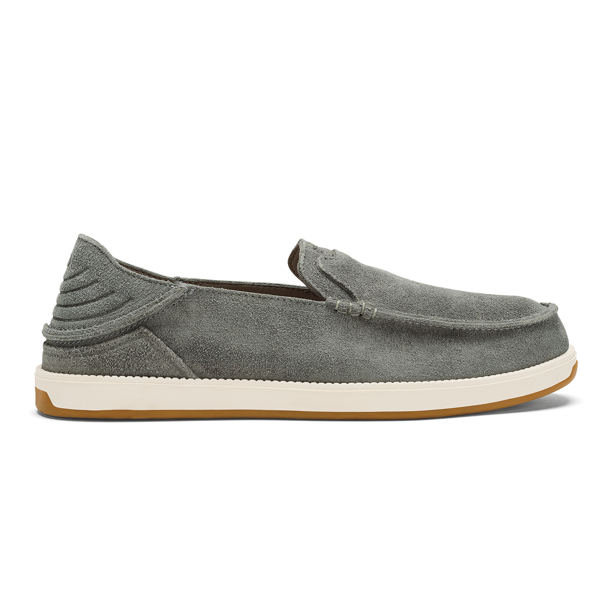 OluKai Kākaha Nia Men‘s Suede Slip-On Shoes for Men