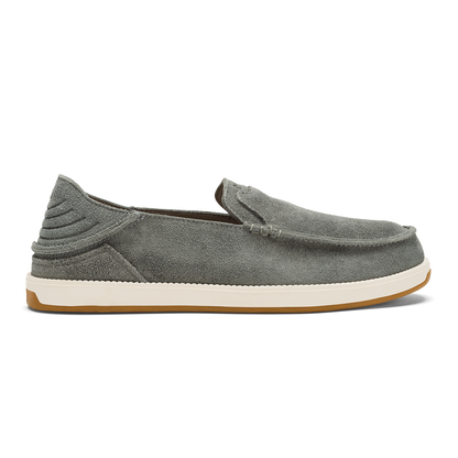 OluKai Kākaha Nia Men‘s Suede Slip-On Shoes for Men