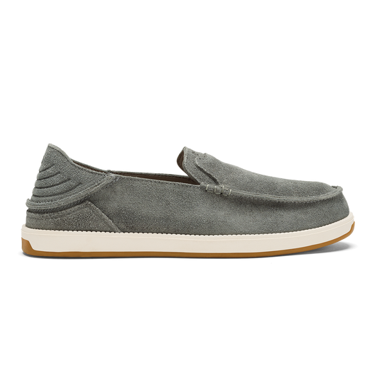 OluKai Kākaha Nia Men‘s Suede Slip-On Shoes for Men