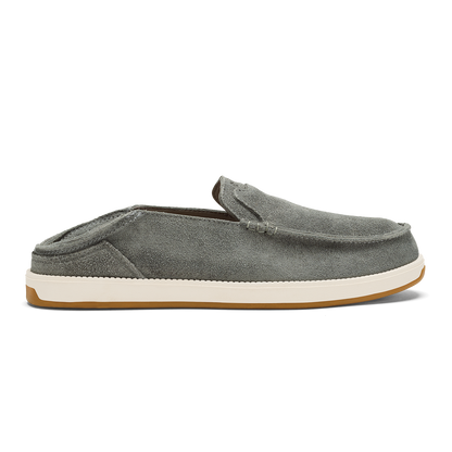 OluKai Kākaha Nia Men‘s Suede Slip-On Shoes for Men